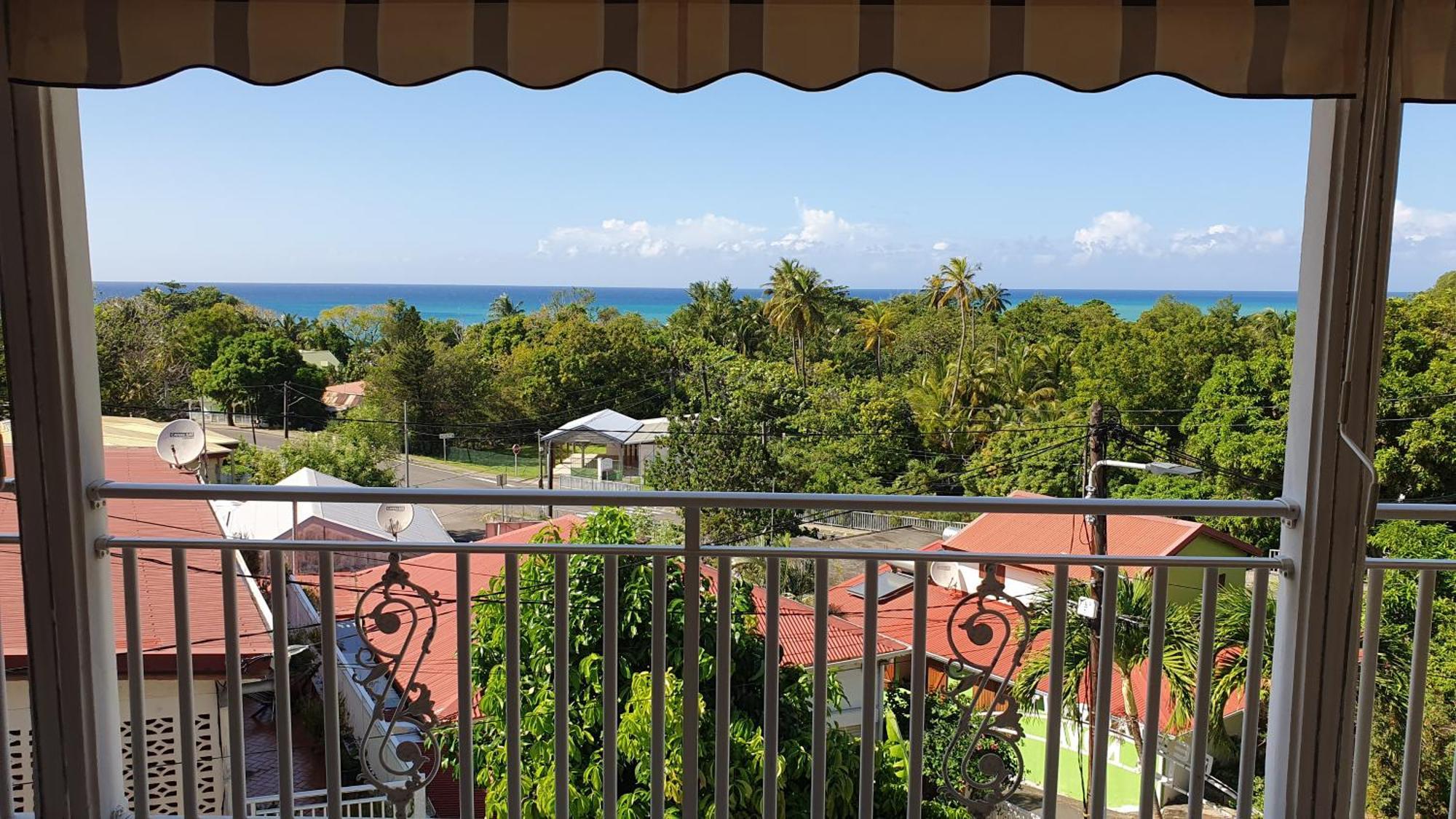 Willa A Deux Pas De La Plage, La Perle! Vue Panoramique Deshaies Zewnętrze zdjęcie